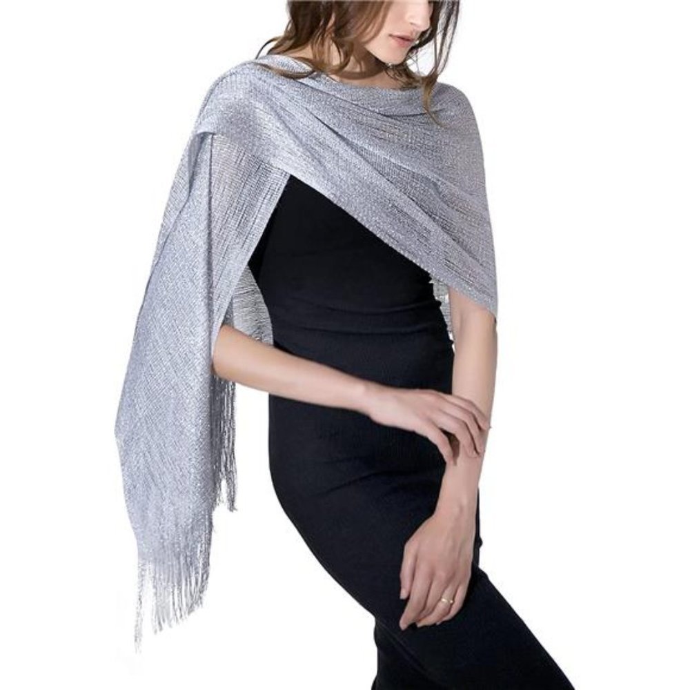 Womens Sparkle Shawls And Wraps B01m34uh4y